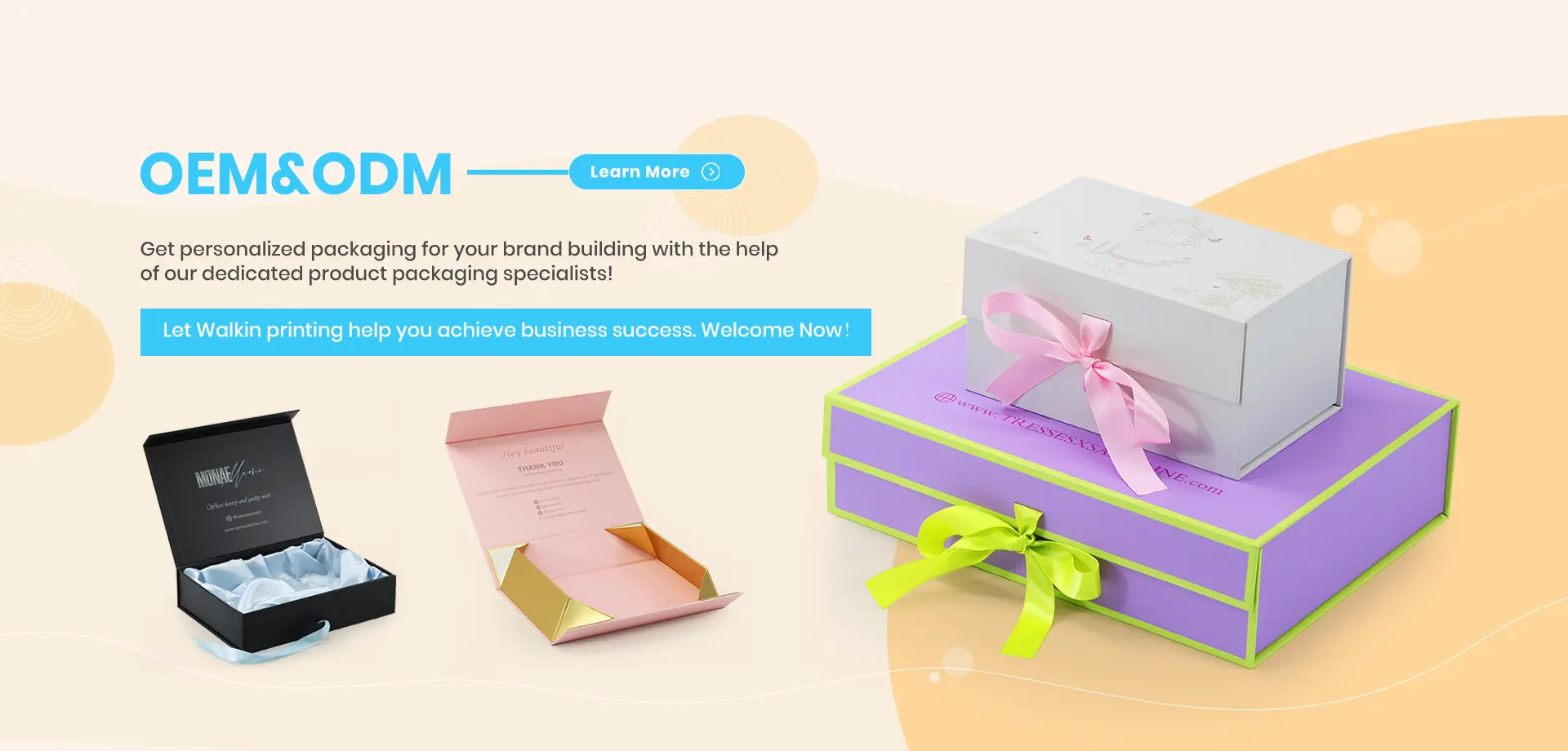 Custom Satin Lined Gift Boxes