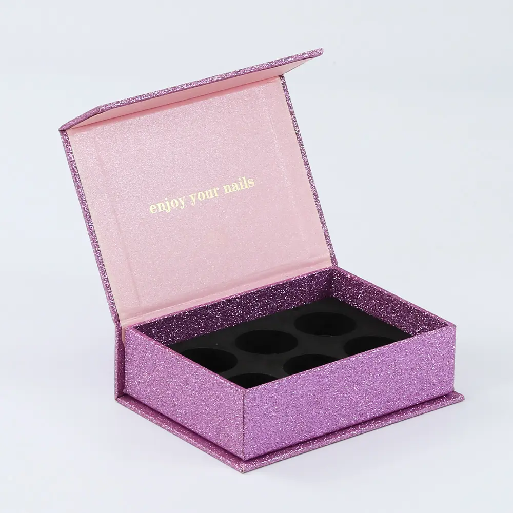 Luxury Fancy Paper Gift Box With EVA Insert For Oil Jar