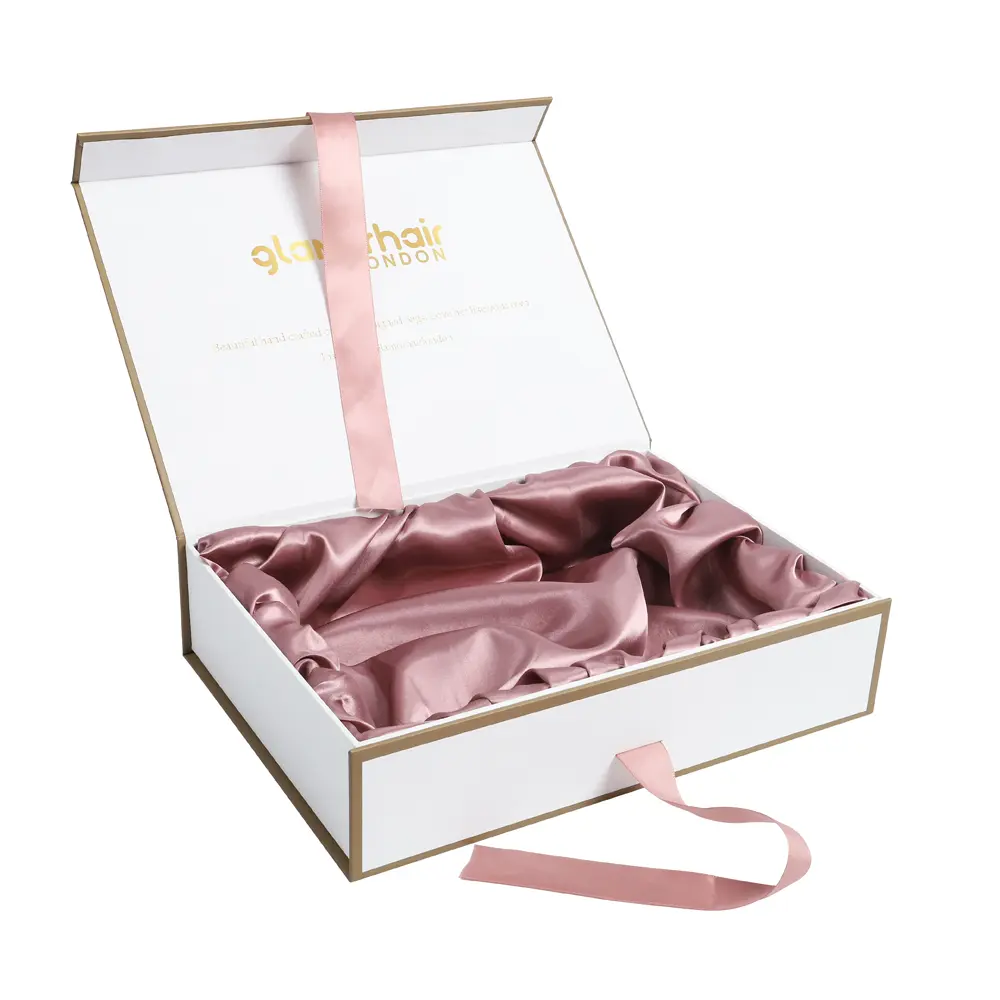 Custom Hair Extension Packaging Gift Paper Box