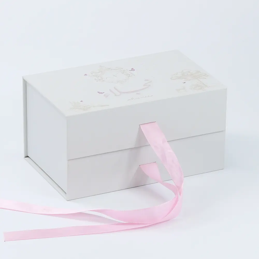 Custom Rigid Gift Paper Box For Vases Packaging