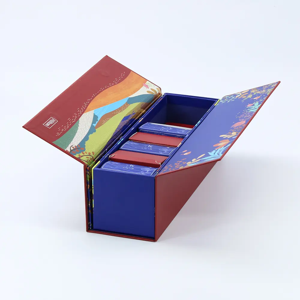 Luxury Double-Door Magnetic Mooncake Box
