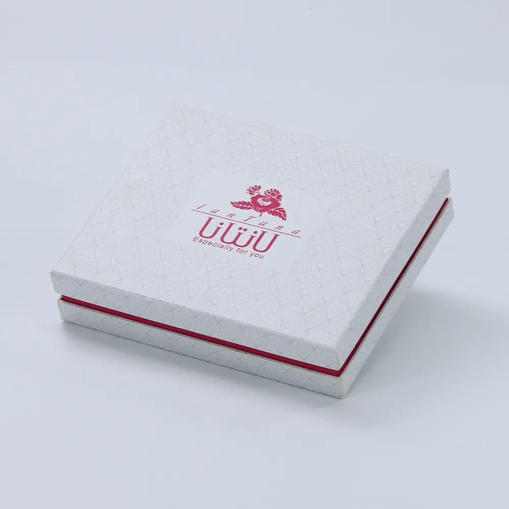 customized food packaging chocolate paper box with PVC tray