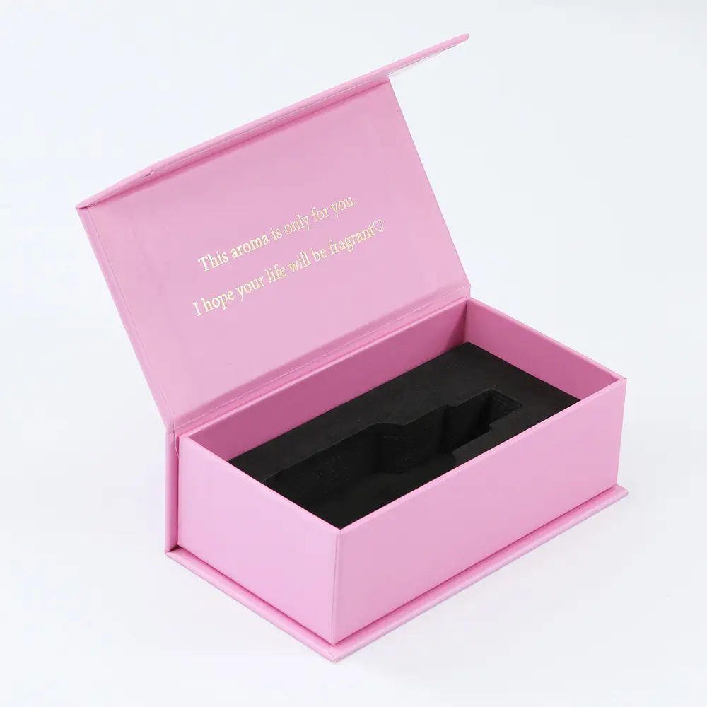 Customized Gift Box With EVA Insert For Perfume Bottle